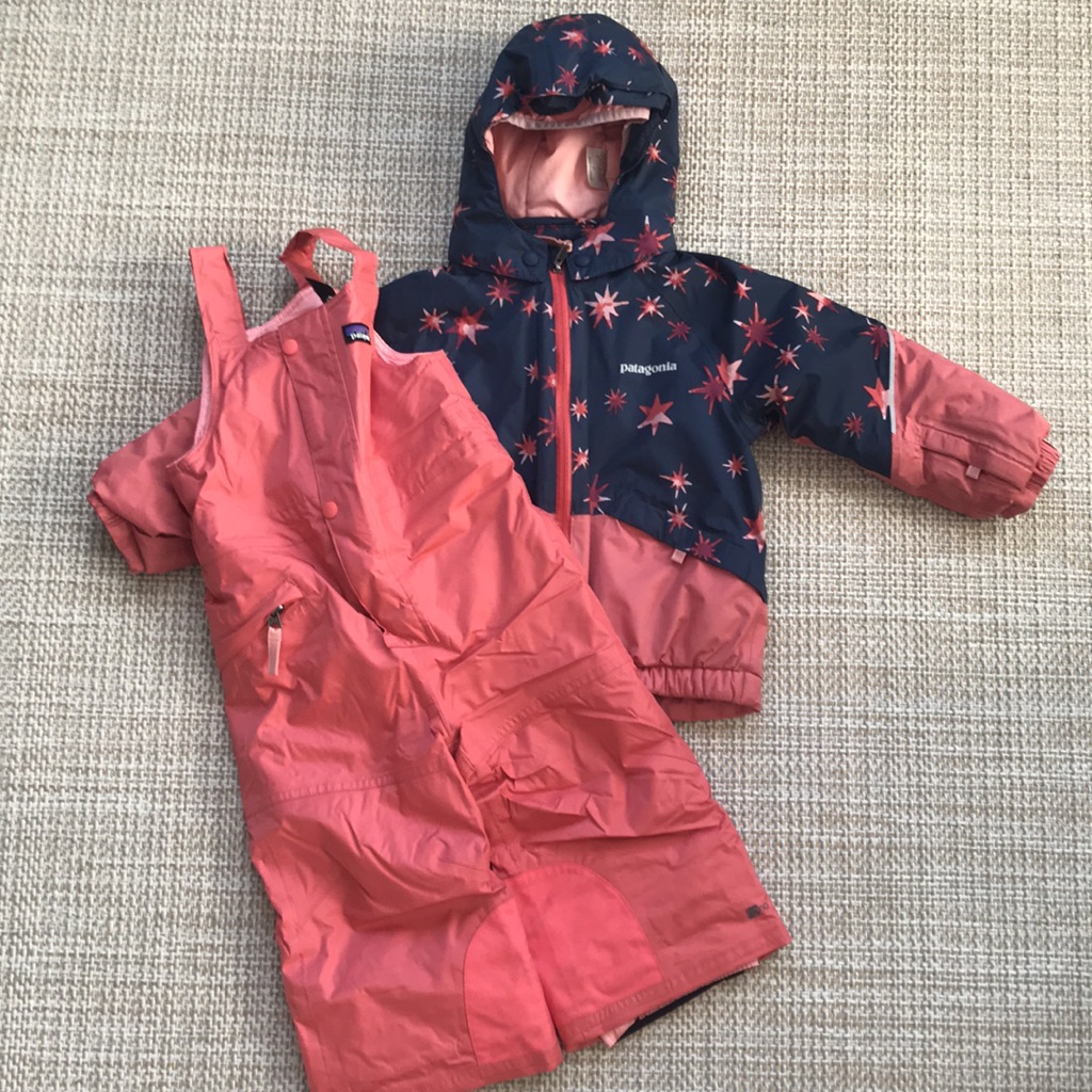 Patagonia Snow Jacket And Bib (Size 2t)
